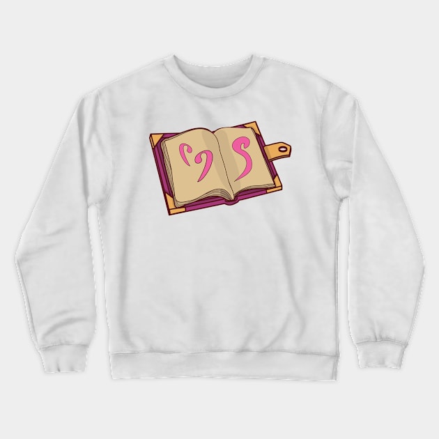 Spell Book Crewneck Sweatshirt by mrsmauve